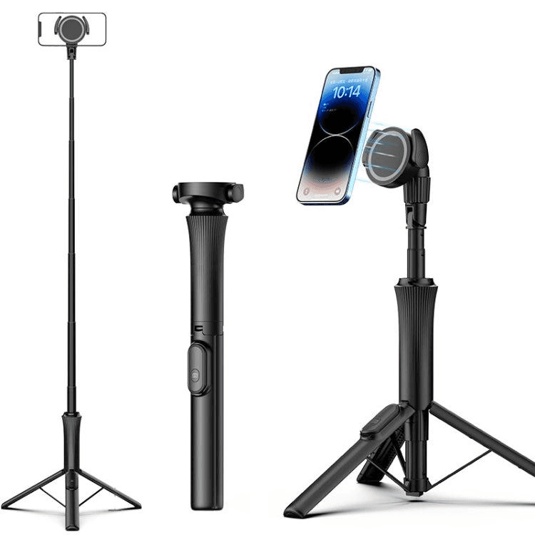 Bastão de Selfie Dispho Ws-22001-4 Tripé Magnético Bluetooth 1.5M Preto