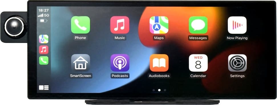 Display Dub Tela 11.4" com Carplay Android Auto e Câmera de Ré