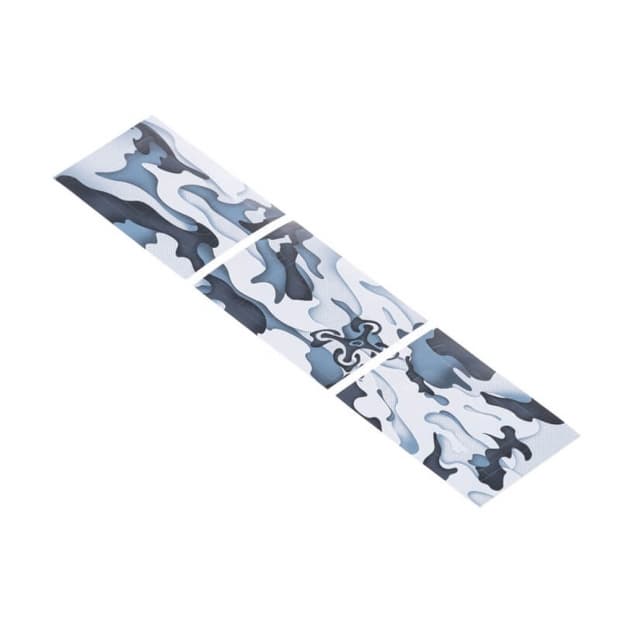 Adesivo Protetor para Câmera Dji Osmo Action (Camuflagem Azul)
