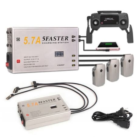 Carregador 5 Em 1 para Drones Dji Mv-Dc226