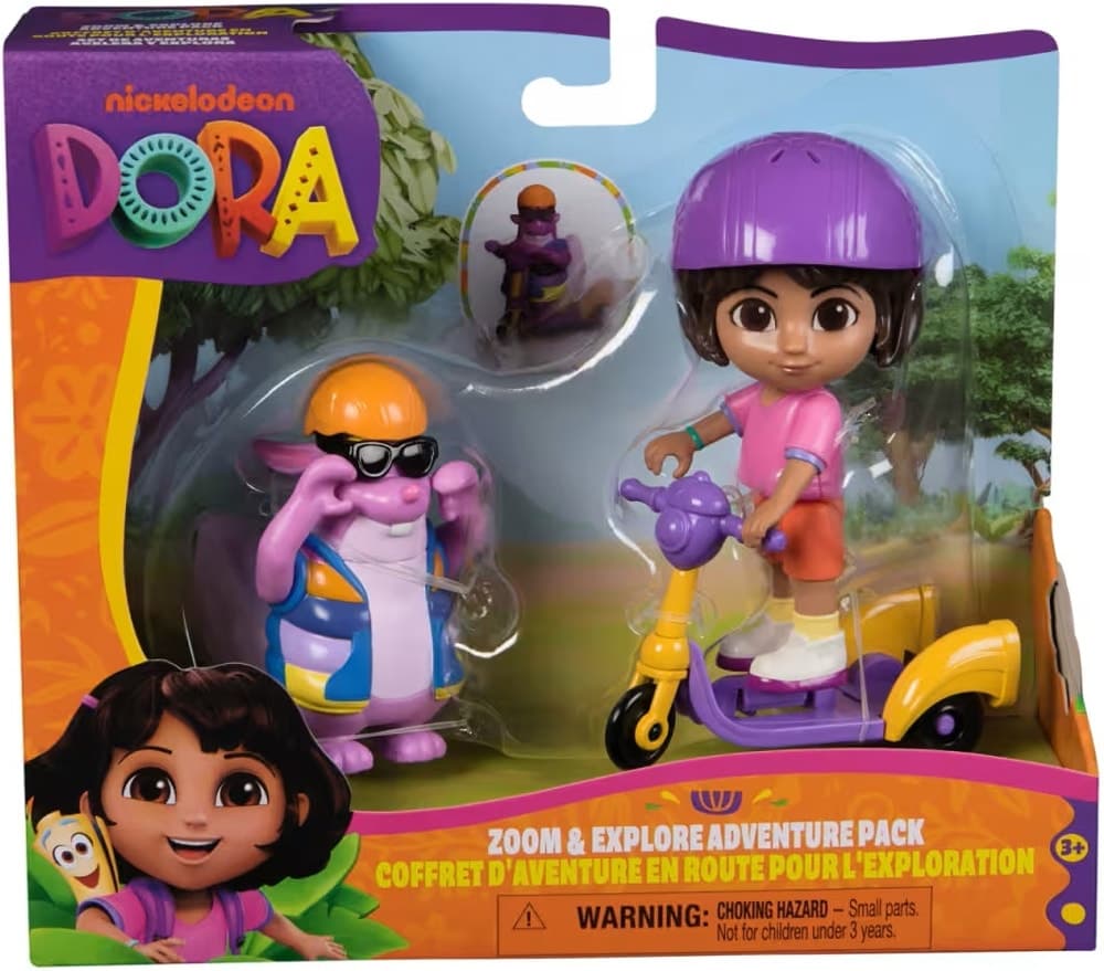 Brinquedo Dora Zoom & Explore Adventure Pack Spin Master
