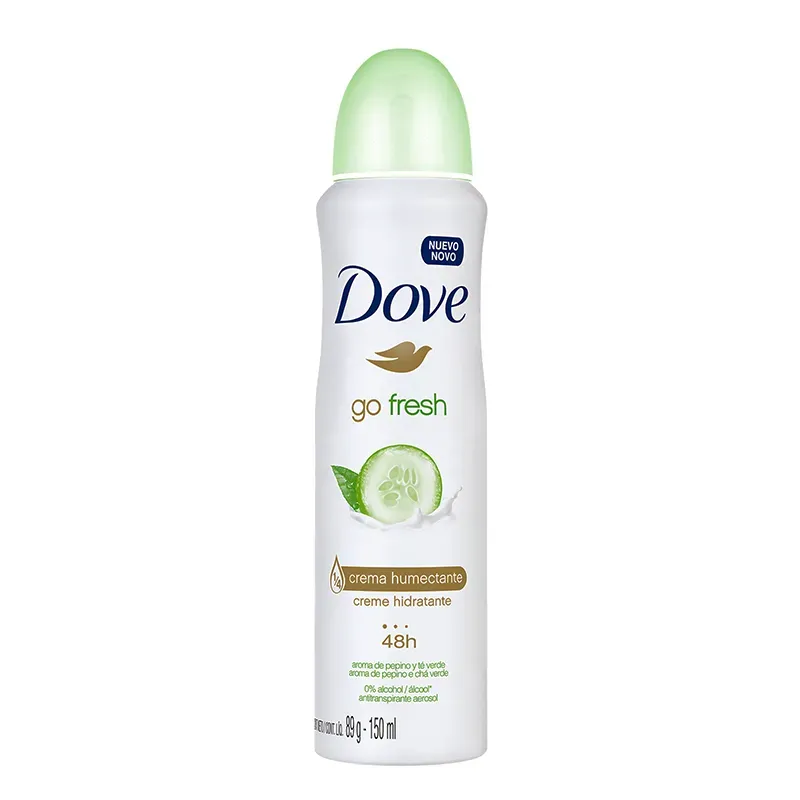 Desodorante Dove Go Fresh Pepino 150ml