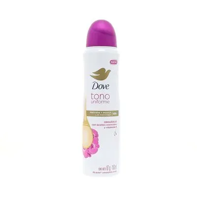 Desodorante Dove Tono Uniforme Orquídeas 150ml