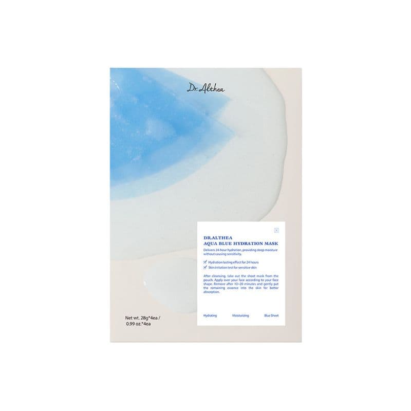 Máscara Facial Dr. Althea Aqua Blue Hydration 4UN 28G
