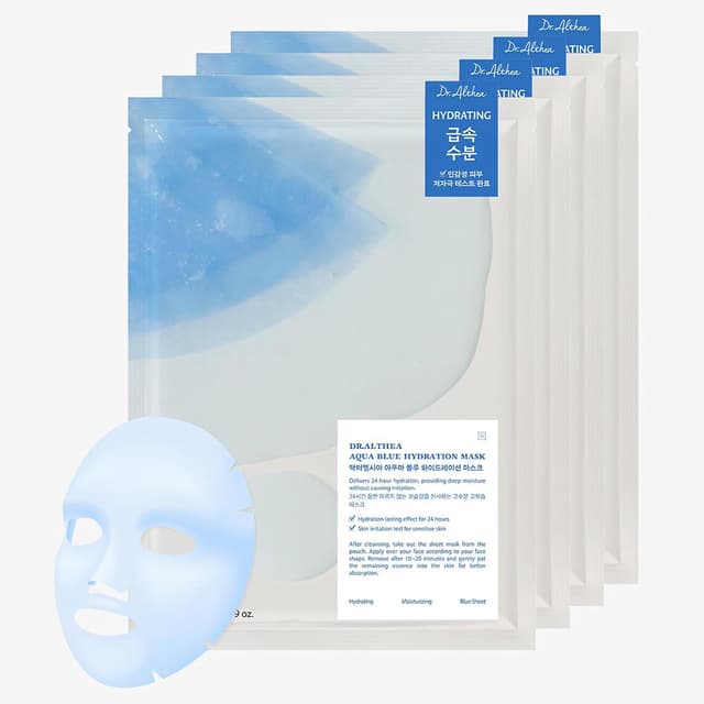 Máscara de Hidratação Aqua Blue Dr Althea 4 Unidades 28G