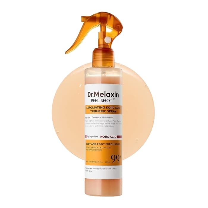 Dr Melaxin Spray Esfoliante com Ácido Kójico e Cúrcuma 200ml