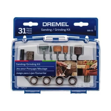 Kit de Lixamento e Desbaste Dremel 31 Peças