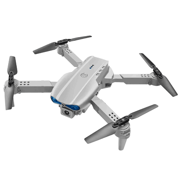 Drone e99 Dual Camera 1 Bateria Recarregável Cinza
