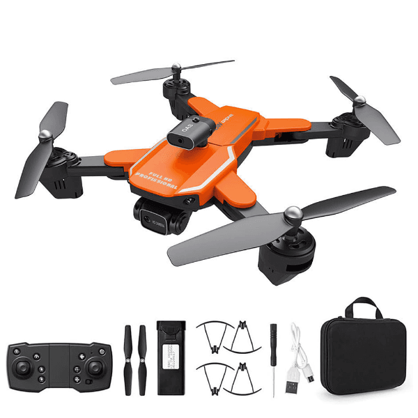 Drone 4Life Fly15 Ultra HD S-5000 Cinematic / Wifi / 6G / 30K / GPS / Dual Camera / 360º - Laranja