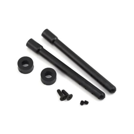 Body Post Duratrax Nylon Preto 3" 2 Peças