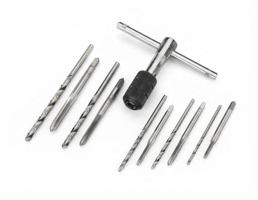 Conjunto de Machos e Brocas Dubro Standard 10 Peças