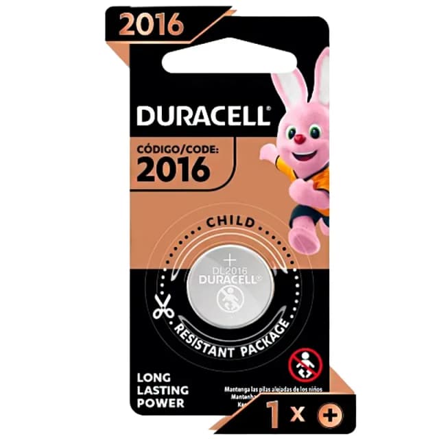 Pilha Duracell 2016 X1