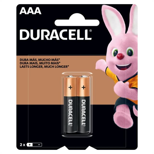 Pilha Aaa X2 Mini Duracell