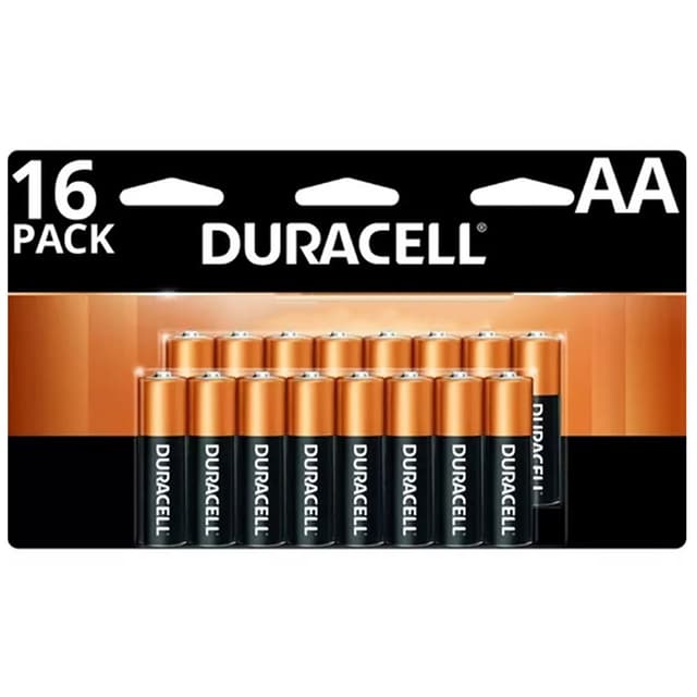 Pilha Alcalina Duracell Aaa X16