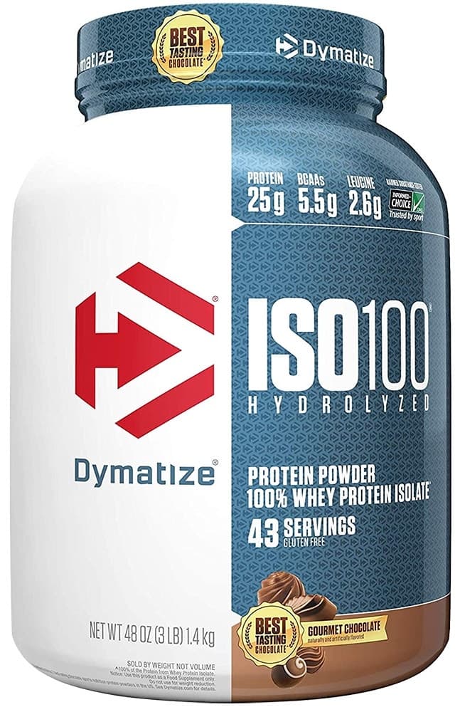 Suplemento Dymatize Iso100 Hydrolyzed Gourmet Chocolate 1.4Kg