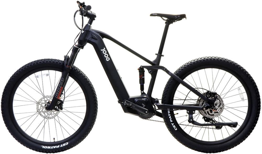 E-Bike Joog e4 Aro 27.5 Motor Bafang M820 Bateria 48V 15Ah Suspensão Pneumática