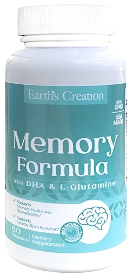Earth's Creation Memory Formula 60 Cápsulas