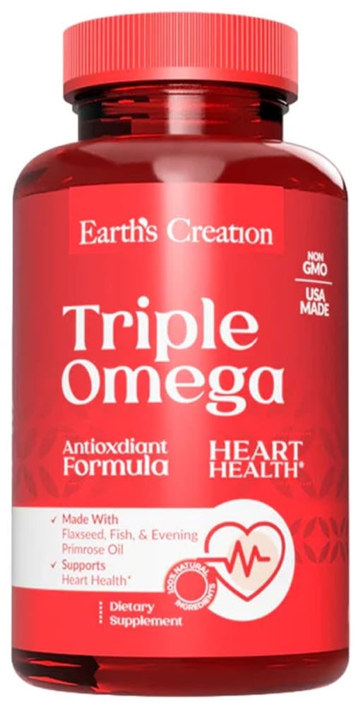 Óleo de Peixe Omega 3 Earths Creation (200 Cápsulas Gelatinosas)