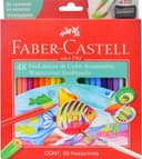 Anúncio: EcoLápis de Cor Super Soft Faber Castell - 120248EX (48 Cores) + Apontador + Pincel