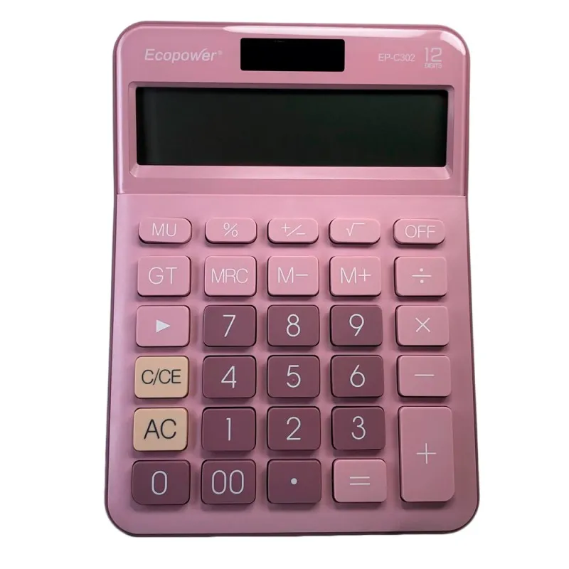 Calculadora Ecopower Ep-C302 Lila