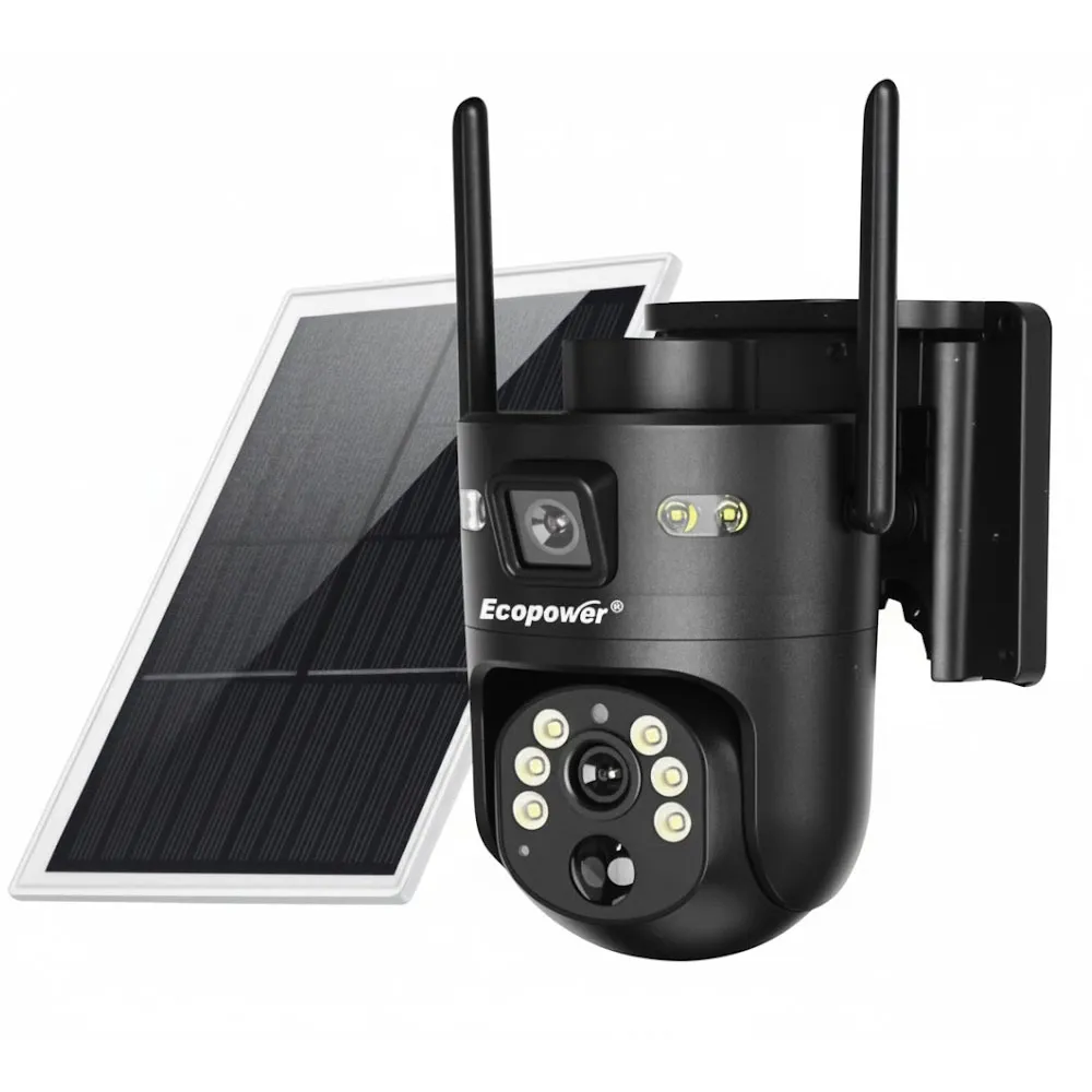 Câmera Ip Ecopower Ep-C080 4MP/4G/Solar