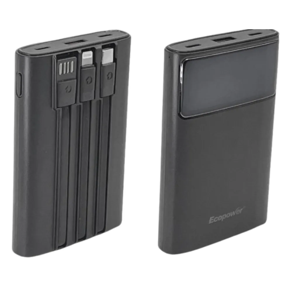 Carregador Portátil Ecopower Ep-C505 12000mAh Preto