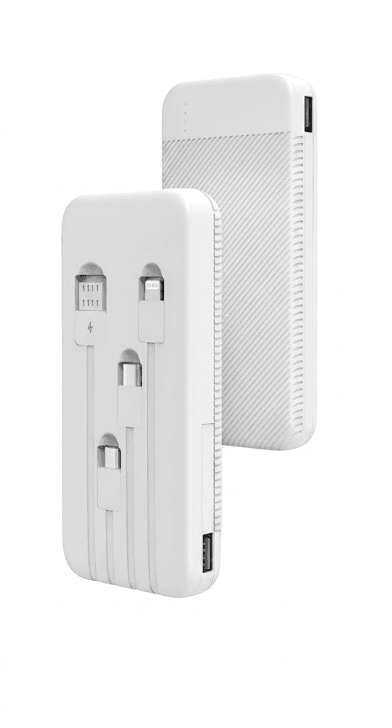Power Bank Ecopower Ep-C803 12000mAh 3En1 Branco