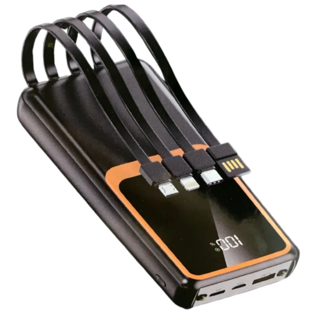 Carregador Portátil Ecopower Ep-C876 24000mAh Preto