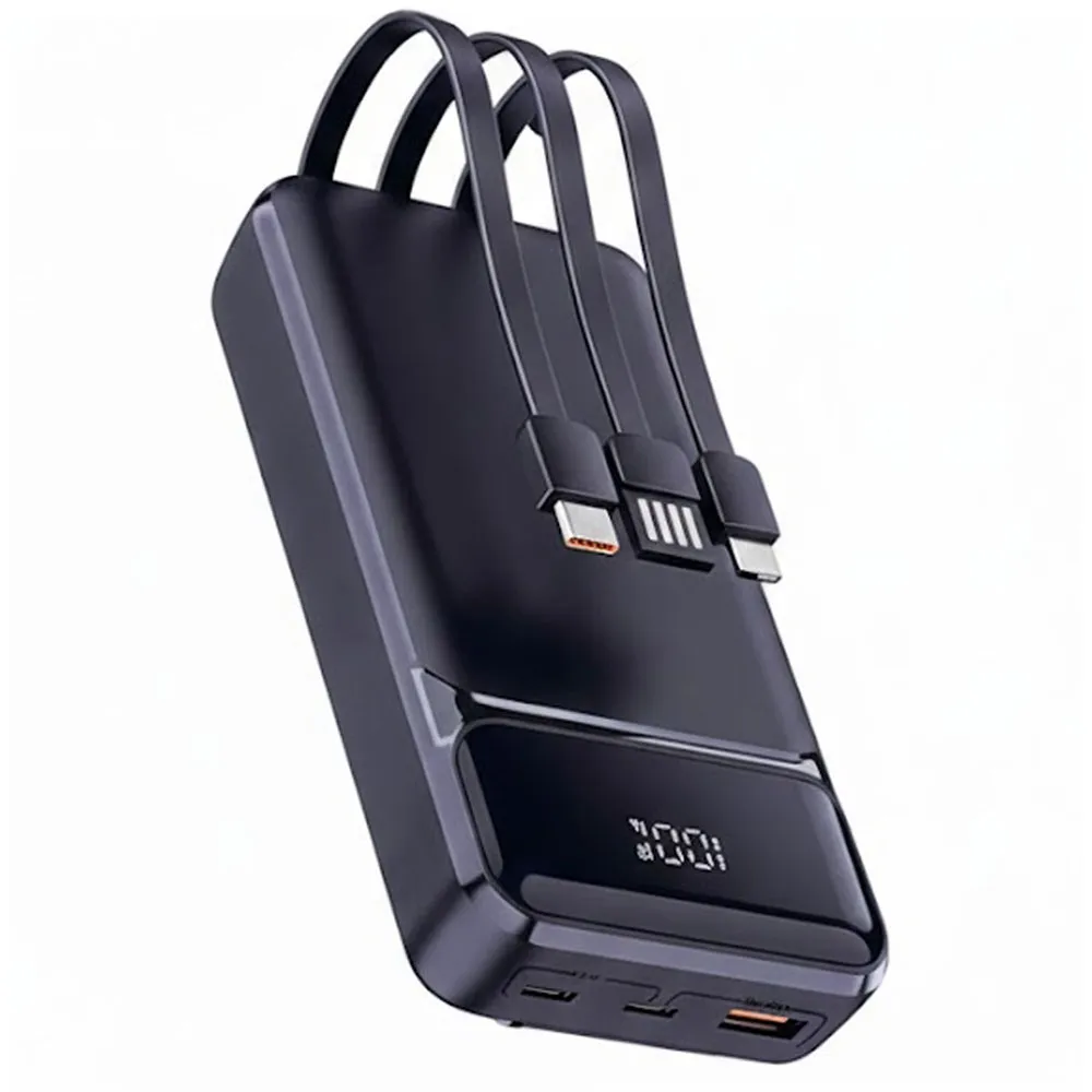 Carregador Portátil Ecopower Ep-C886 22000mAh Preto