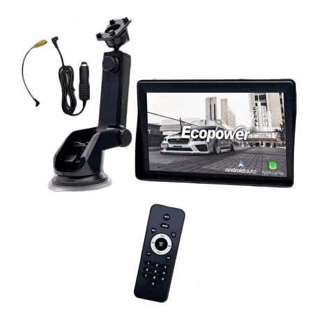 Central Multimídia Ecopower Ep-8754 7" HD CarPlay/Android