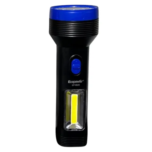 Lanterna Ecopower Ep-8020 Bivolt Preto/Azul