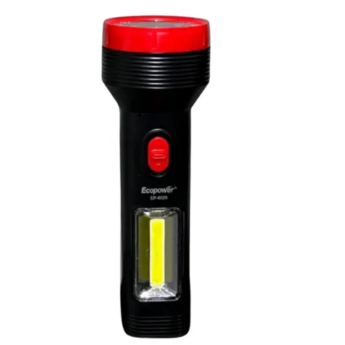 Lanterna Ecopower Ep-8020 Bivolt Preto/Vermelho