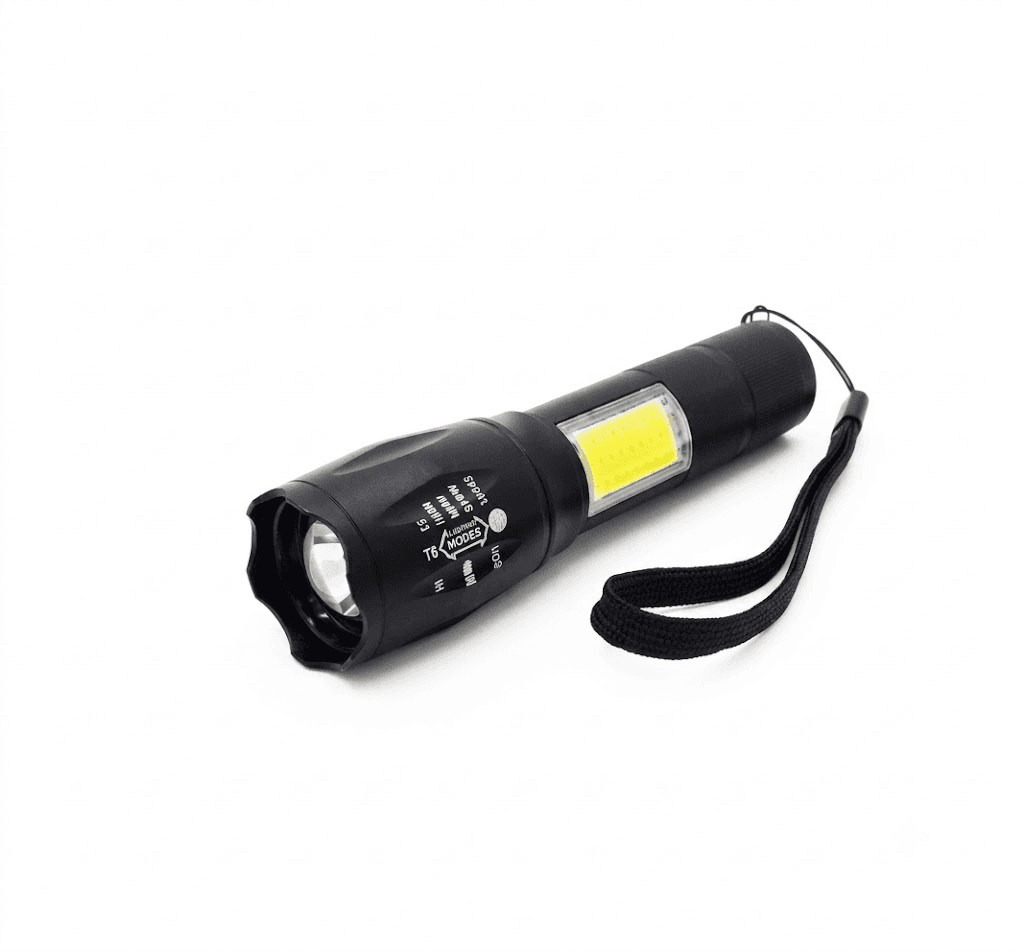 Lanterna Ecopower Ep-8139 Recarregável 1000LM/10W/Preto