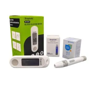 Medidor de Glicose Ecopower Ep-2741 Kit/Pilha/Branco