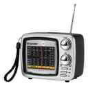 Rádio Ecopower Ep-F136B Bt/usb/fm/am/sd Prateado