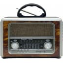 Rádio Ecopower Ep-F98B USB/SD/FM/AM Champagne