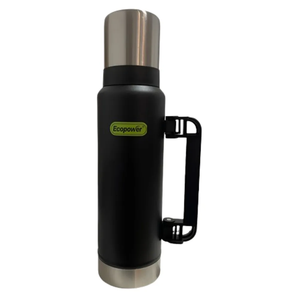 Garrafa Térmica Ecopower Termo Ep-G026 1L Negro