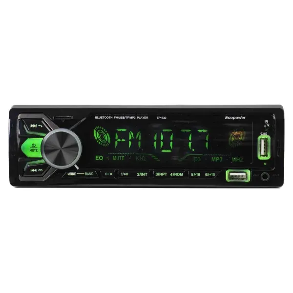Toca Rádio Ecopower Ep-632 Bt/usb/fm