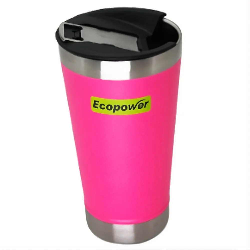Garrafa Ecopower Ep-G011 Rosa Escuro 500ml