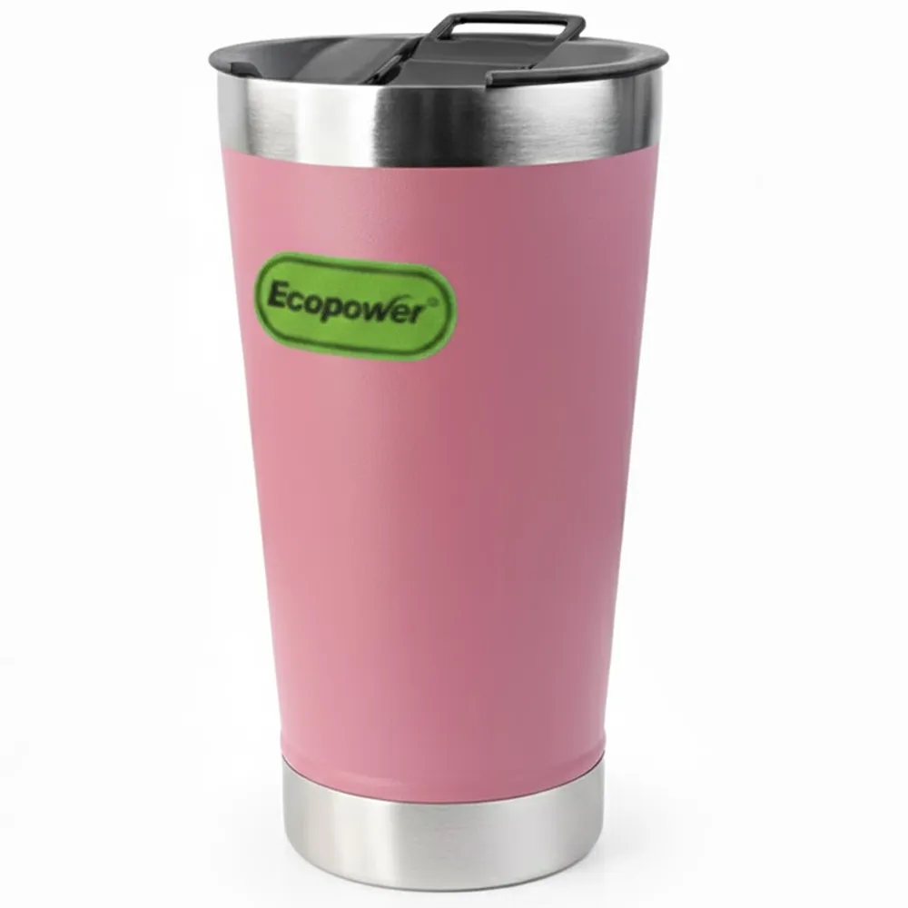 Garrafa Térmica Ecopower Ep-G101 com Abridor 473ml Rosa
