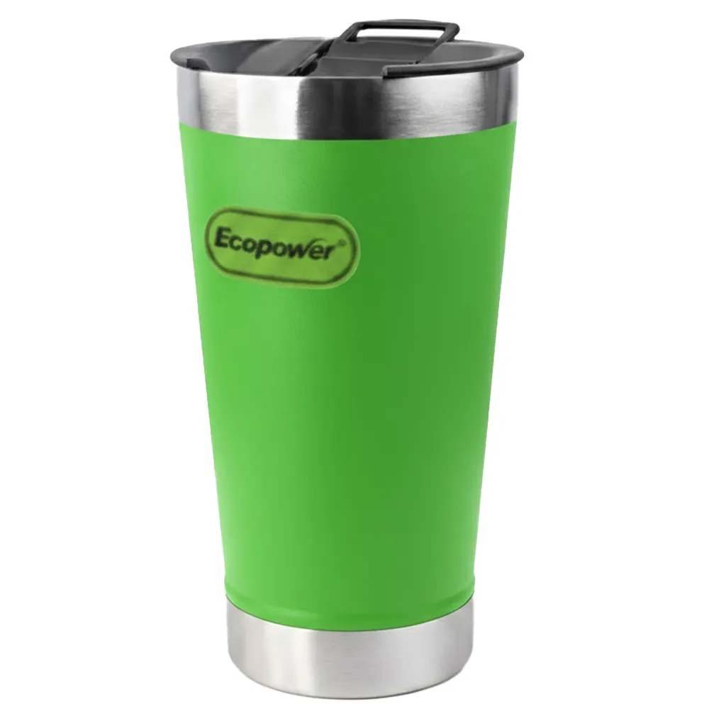 Garrafa Térmica Ecopower Ep-G101 com Abridor 473ml Verde