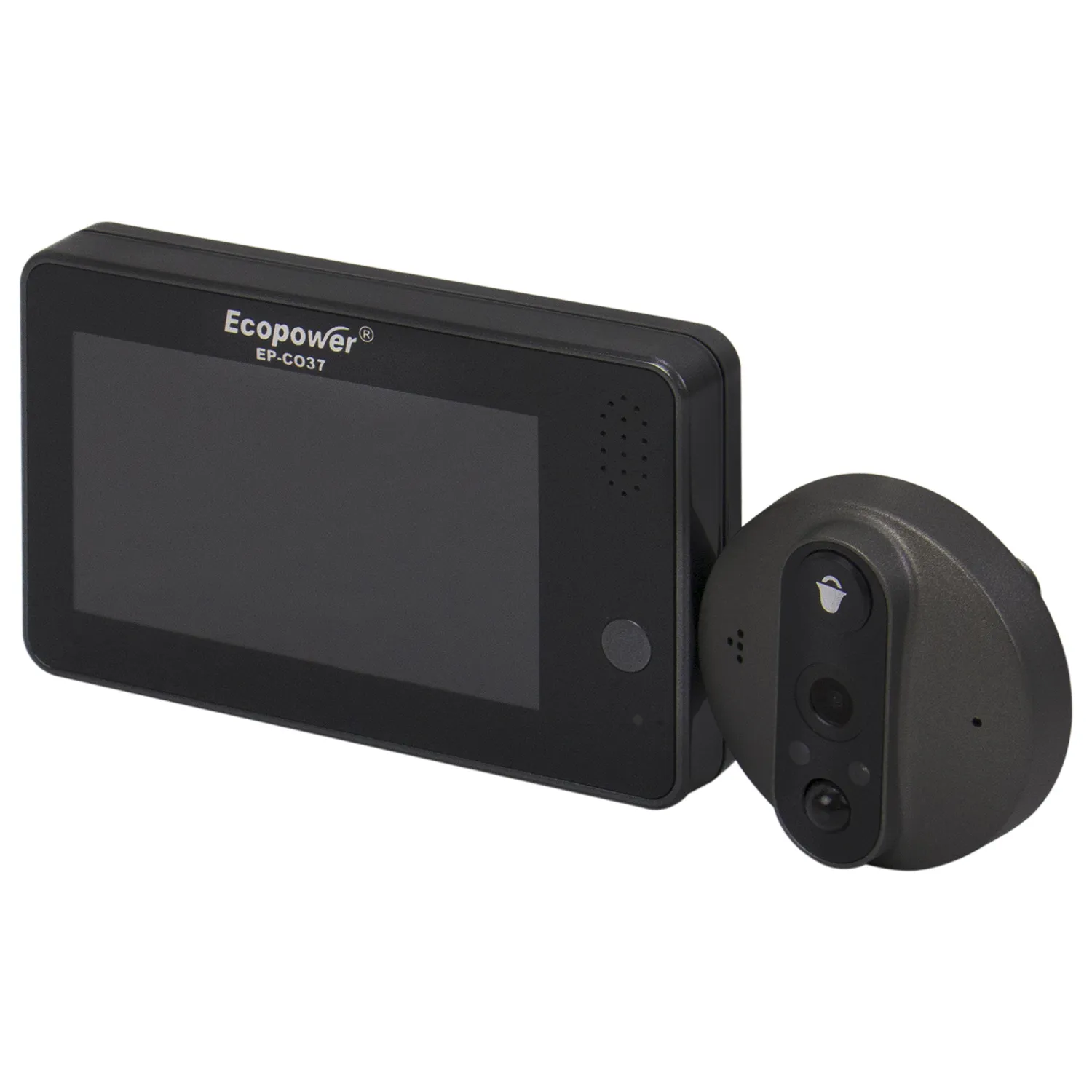 Videoporteiro Ecopower Ep-C037 3MP Wifi Preto