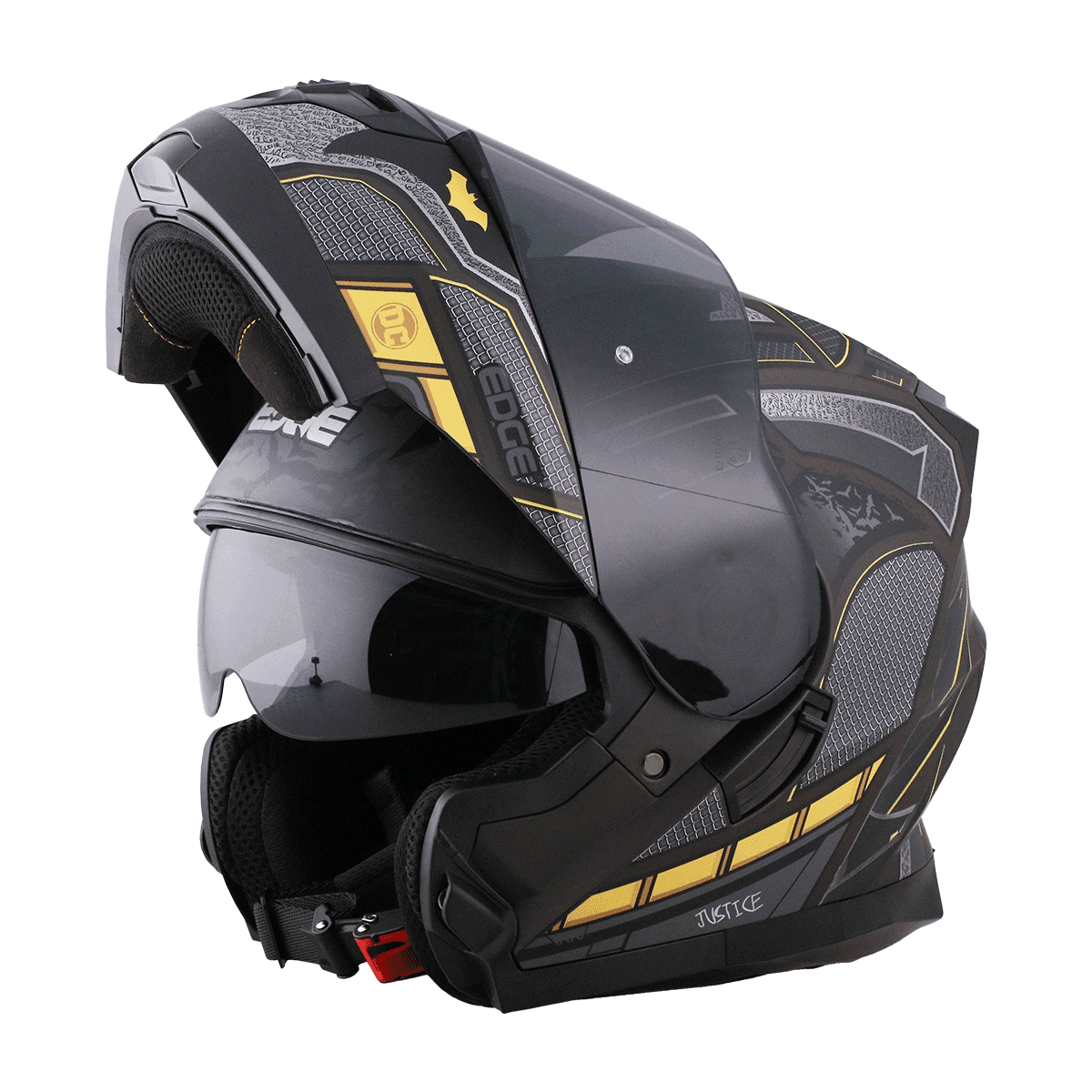 Capacete Abatível Edge Boston Batman Xl