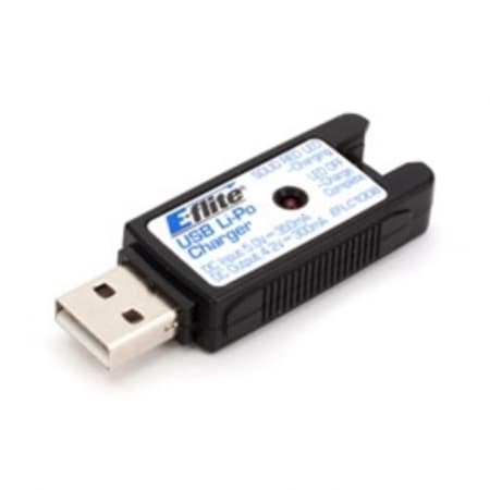 Carregador Li-Po USB 300mA E-Flite Eflc1008 1S