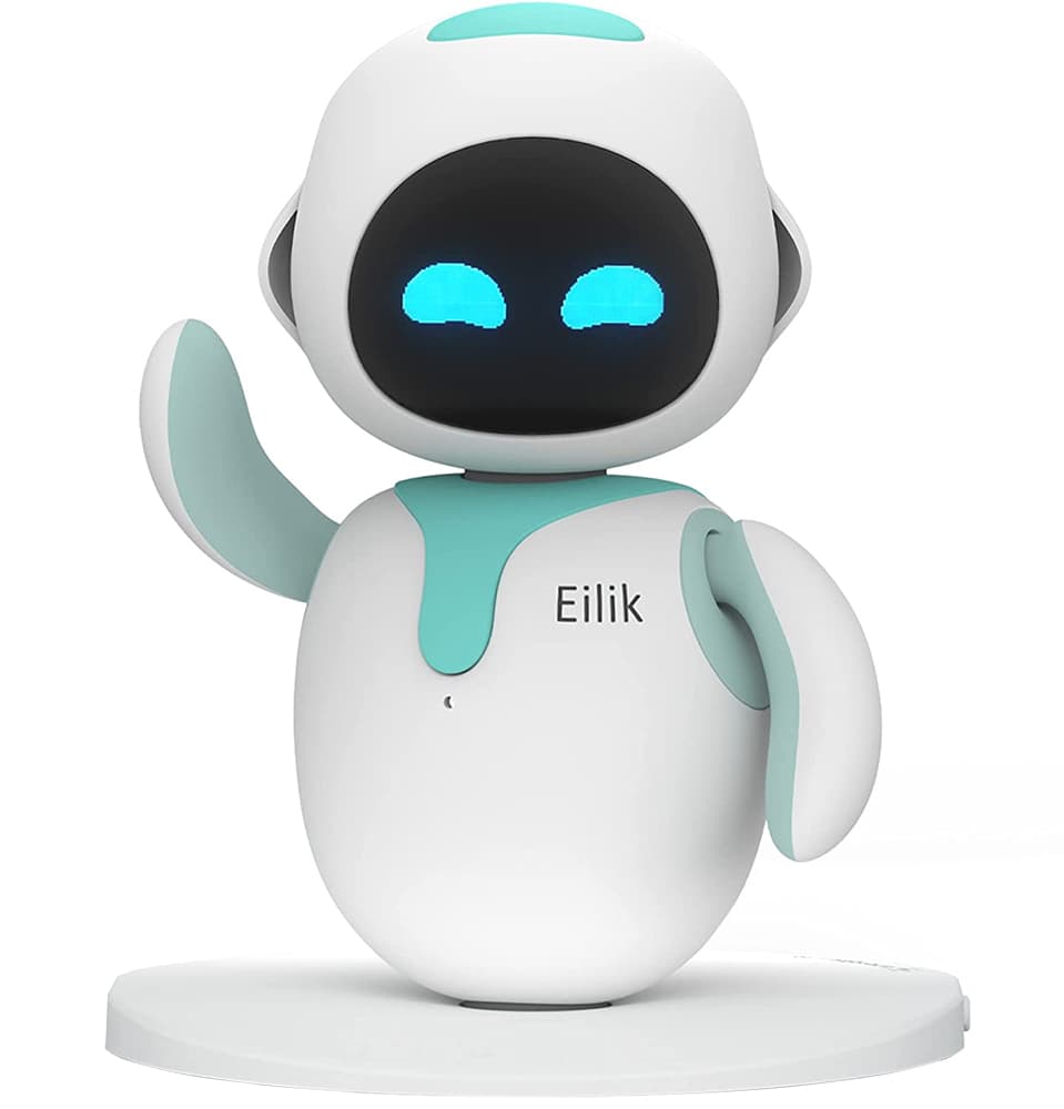 Brinquedo Interativo de Mesa Eilik Robot Energize Lab Blue/White
