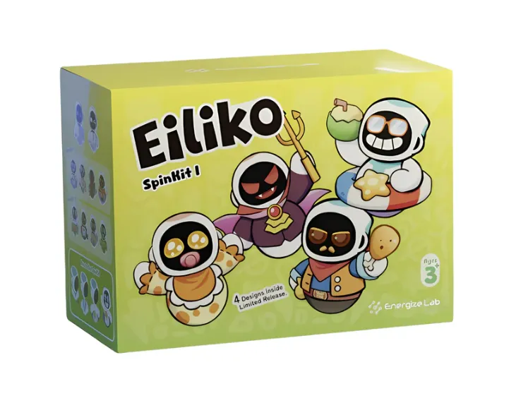 Kit de Acessórios Eilik Spinkit 1 De Eiliko 4 Peças