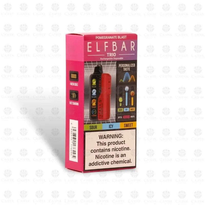 Elfbar Trio 40000PUFFS Pomegranate Blast