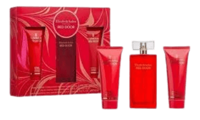 Kit Elizabeth Arden Red Door Eau de Toilette 100ml + Loção Corporal 100ml + Gel de Banho 100ml
