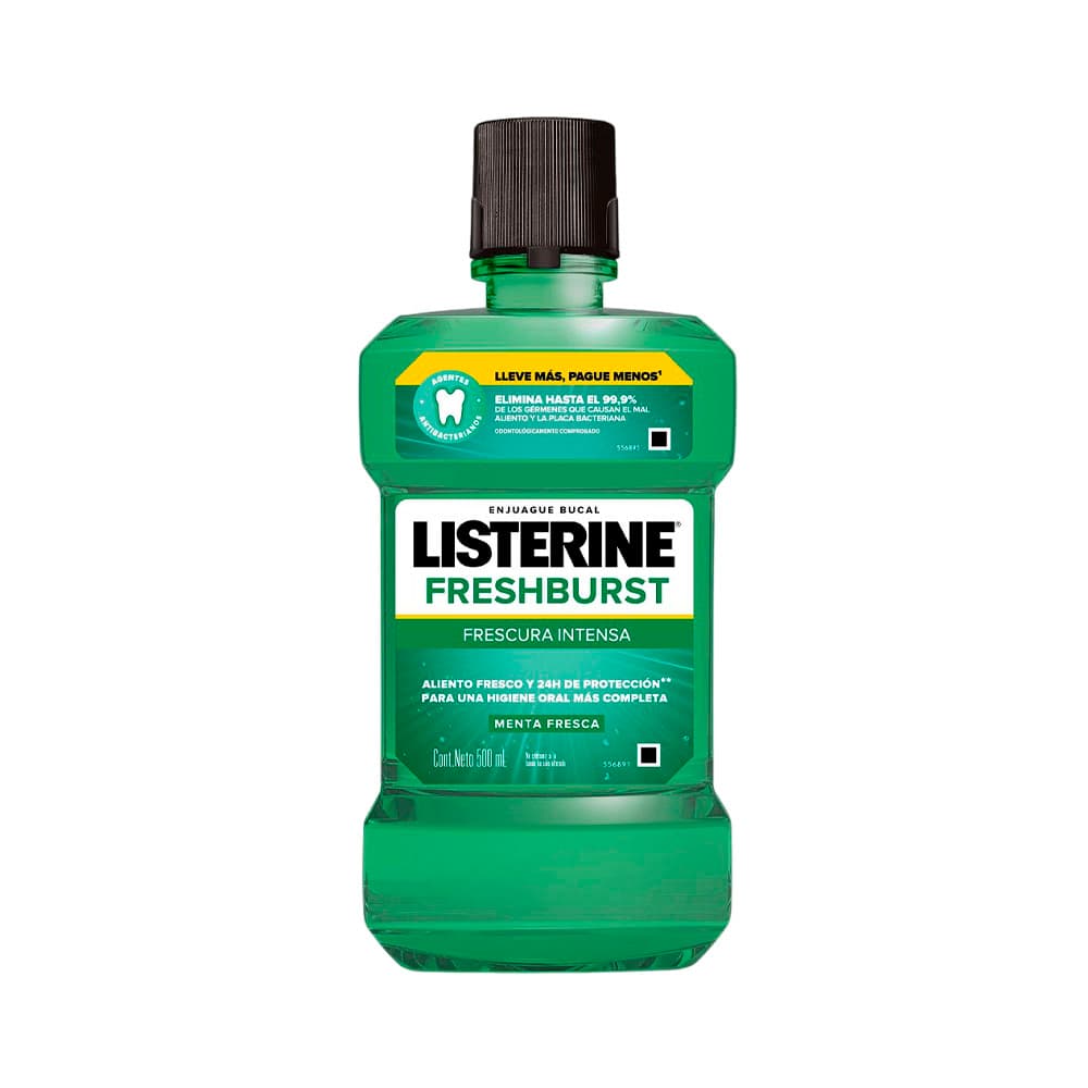 Enxaguante Bucal Listerine Freshburst Menta 500ml
