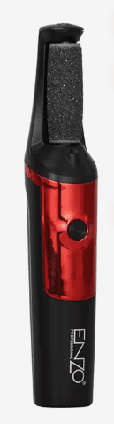 Enzo Removedor De Callos Portatil Digital 3 Veloci Negro/rojo